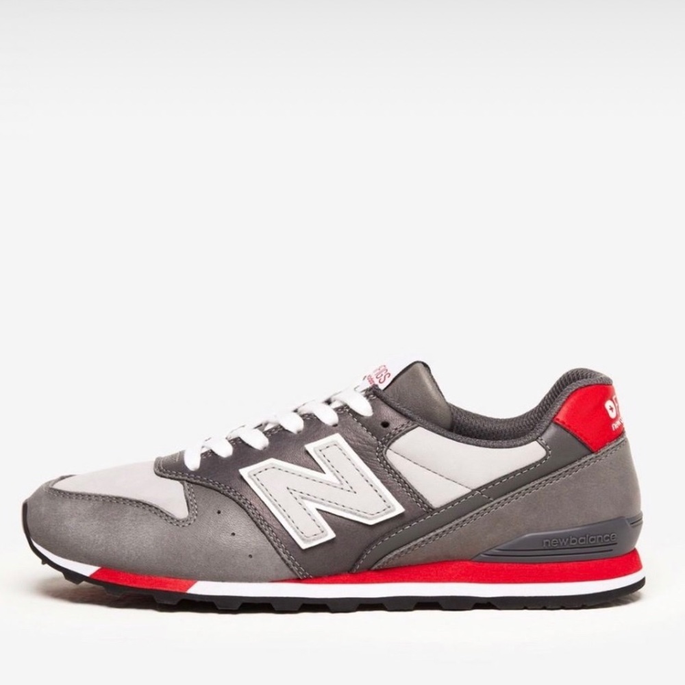 Women’s Red FIGS | New Balance 996